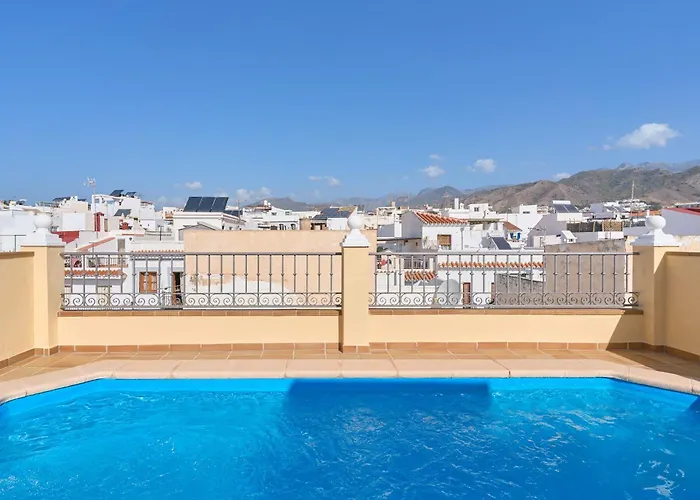 Apartmán Atico Con Piscina En Centro